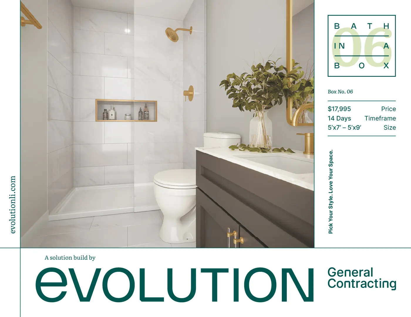 Bath in a Box 06 Contemporary Cool design