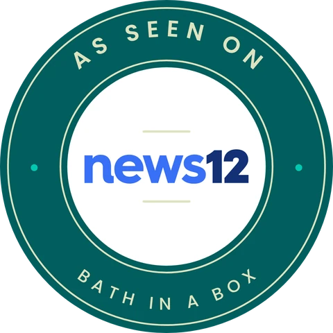 As seen on News 12, Bath in a Box. Watch the segments.